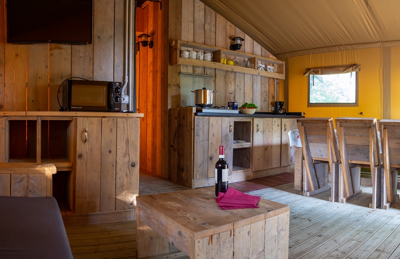 Glamping significato