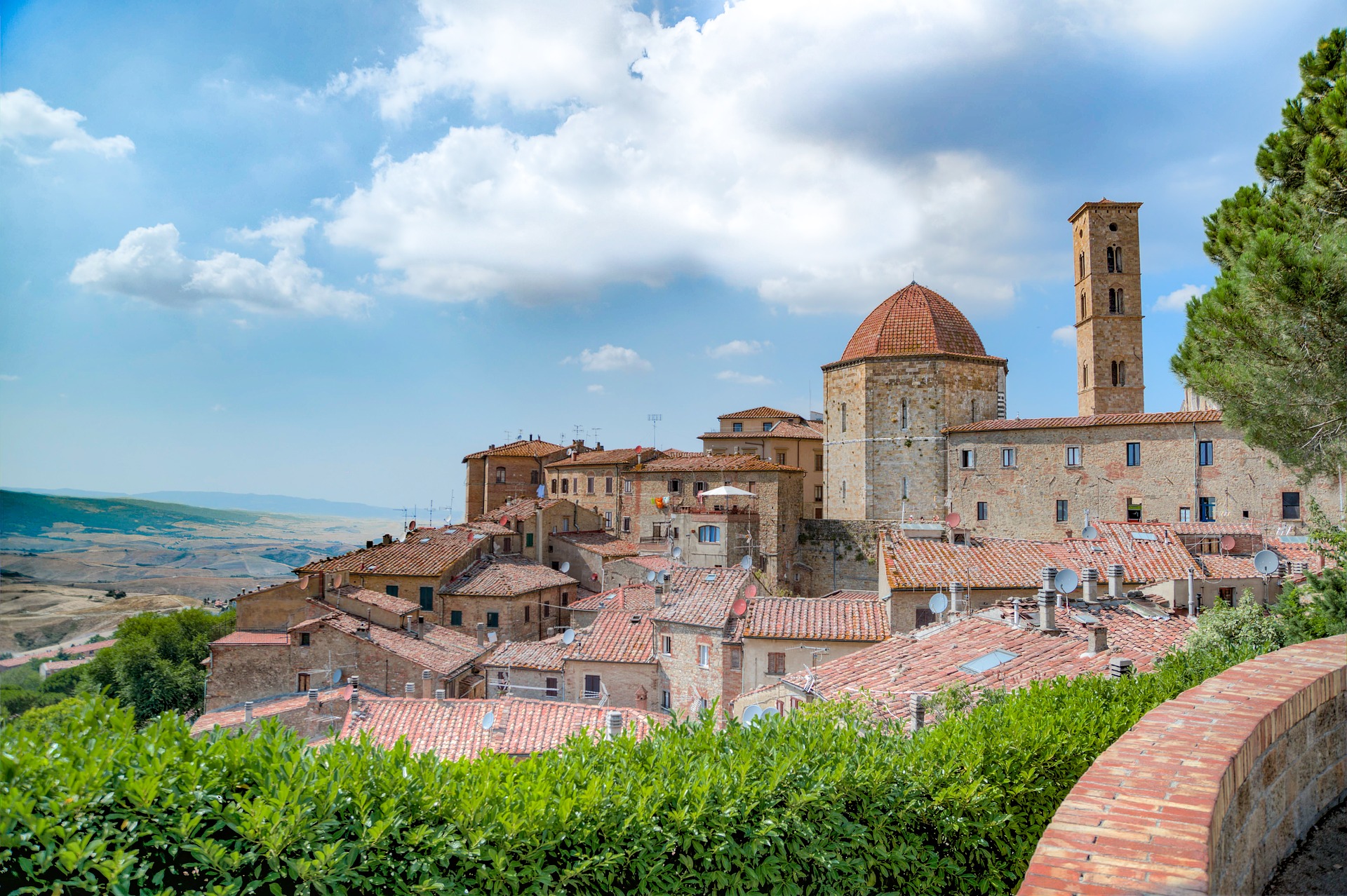 Volterra in Tuscany, Italy