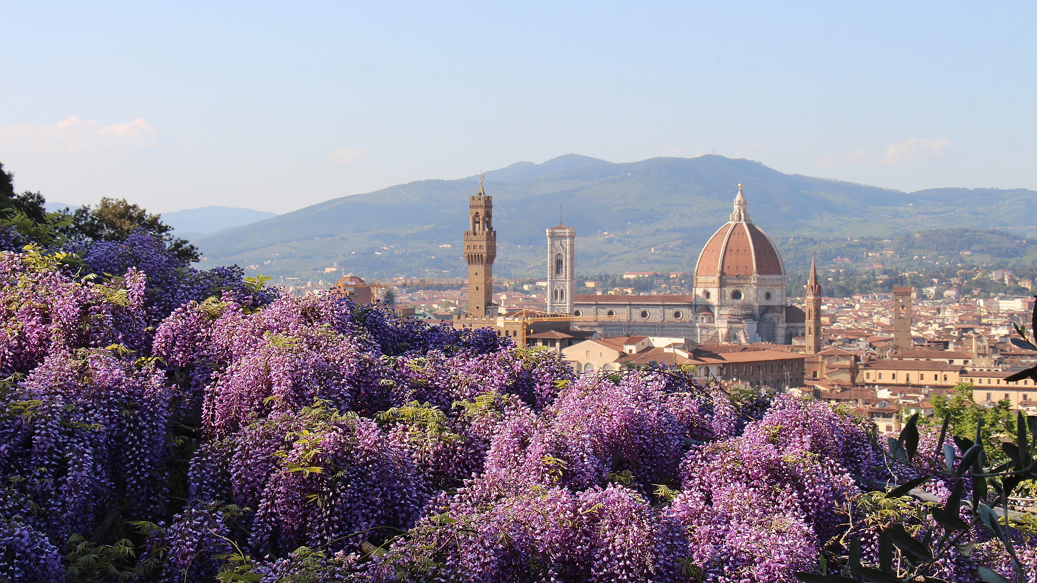 View from Villa Bardini in Florence 